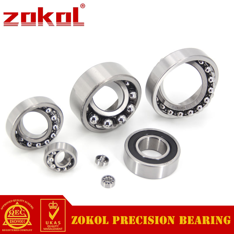 ZOKOL bearing 1208K with tapered bore 111208 Self-aligning ball bearing 40*80*18mm