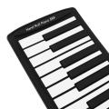 SLADE 88 Keys USB MIDI Roll Up Piano Electronic Portable Silicone Flexible Keyboard Organ Built-in Speaker with Sustain Pedal