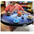 146Pcs 3D Solar System Puzzle Set Planet Board Game Paper DIY Jigsaw Learning & Education Science Toy Kids Birthday Gift