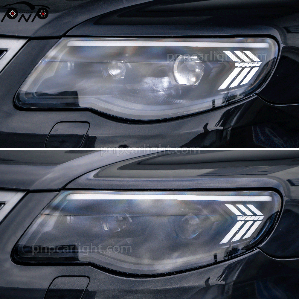 vw touareg headlight