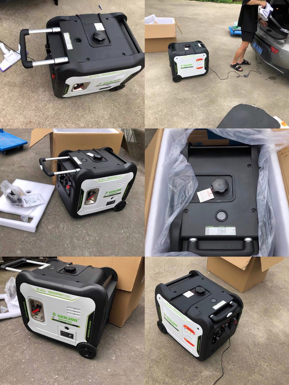 220v Domestic Silent Gasoline Generator