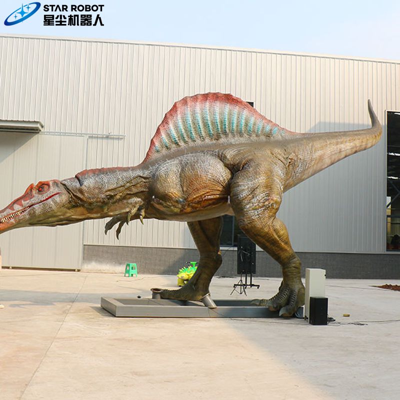 animatronic dinosaur spinosaurus