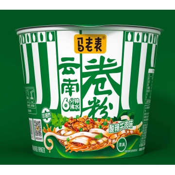 Spicy Sour Beef Flavor Rice Noodles Rooll