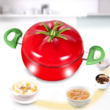 Tomato Shape Soup Pot Aluminum Non-stick Stockpot Kitchen Tool Cookware Cookware Kitchen Pots