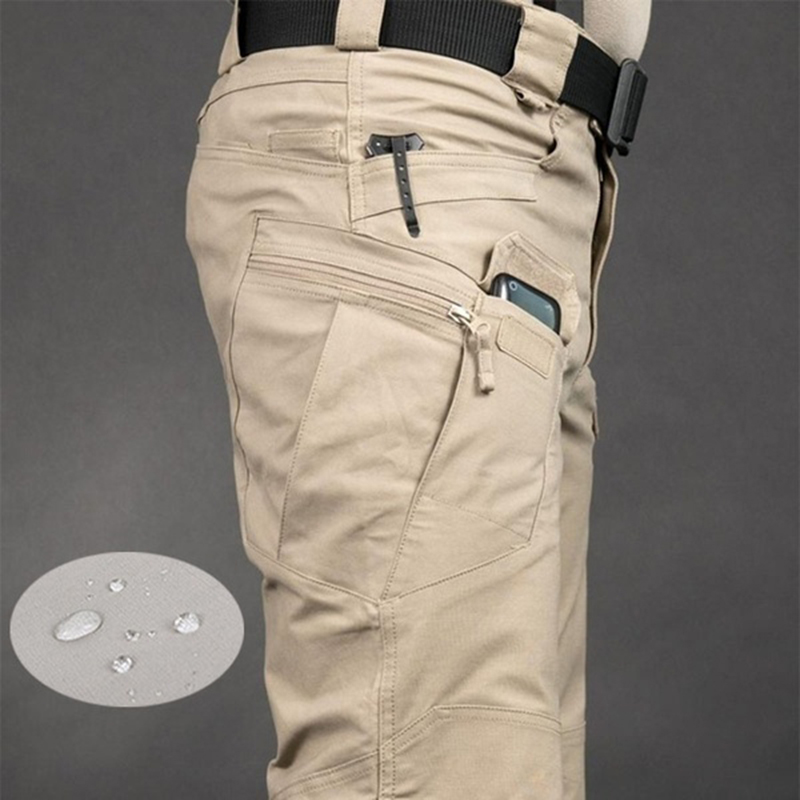 Plus Size S-6XL Men Casual Cargo Pants Outdoor Hiking SWAT Army Tactical Sweatpants Camouflage Military Multi Pocket Trousers