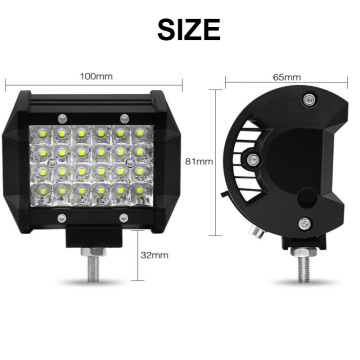 1pcs Car lights 72W 4 Inch LED Spotlight Off-road Replacement Lamp Parts