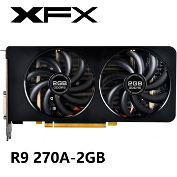 Original XFX R9 270A 2GB Graphics Cards For AMD Radeon R9 270 270A 2GB Video Cards GPU Desktop PC Computer Gaming Used