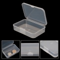 Rectangle Plastic Storage Box Jewelry Display Organizer Card Case Hardware Accessory Container Electronic Components Tool Holder