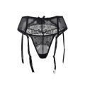 Ohyeahlover Lace Garter Panty Transparent Fancy Ladies Garter Belt Panties High Quality Jartiyer Sexy Plus Size Wholesale PL5123