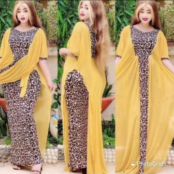 Abaya Dubai Turkey Arabic Caftan Muslim Fashion Leopard Dress American Clothing Dresses Abayas For Women Robe Islam Clothing