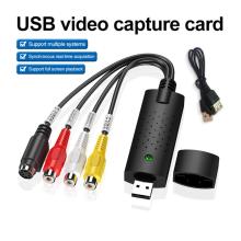 USB Video Capture Card TV Audio DVD DVR VHS to Digital File Converter AV Video Recording For Window XP/Vista/Win 7/8/10/IOS