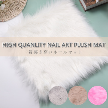 TSZS 40.5*40.5cm High Quality Fold-able Nail Art Tools Take Picture Background Washable Nail Mat Table Display