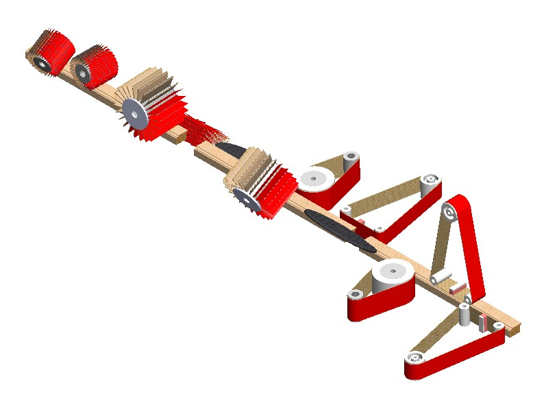 wooden sander