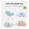 Mini Cat Toys Interactive Puppet Plush Toys Wholesale Plush Funny Pet Toys Teeth Grinding Catnip Toys Pet Supplies