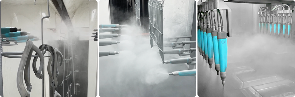 V11 Automatic Powder Coating Machine-12 slot