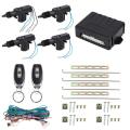Uxcell 4 Doors Central Lock Locking System Car Keyless Entry Kit with Actuator