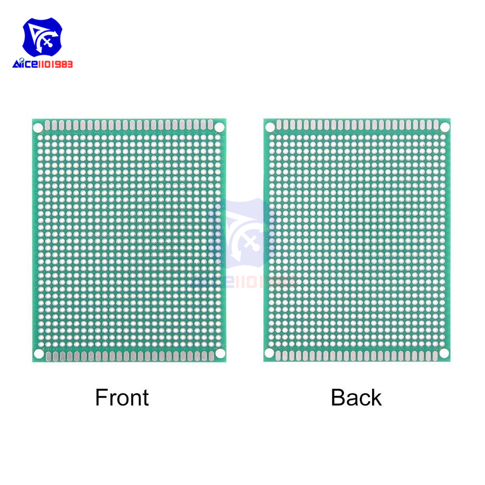 diymore 5PCS/Lot 7x9cm Universal Printed Circuit Board Double Sided Prototype FR-4 PCB Board 70*90mm