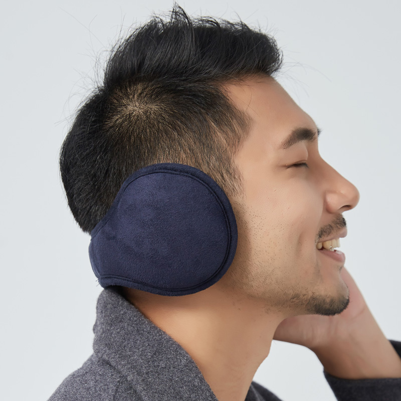 Mosodo Unisex Winter Earmuffs Fleece Ear Warmer for Men Women Behind the Head Fur Ear Cover Protector Headband Earlap Brand New