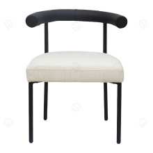 Matt black color kashmir chairs