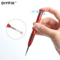 DIYFIX P2 0.8 Pentalobe Magnetic Screwdriver for Apple iPhone X 8 7 6s 6 5s 5 Bottom Star Screws Open Repair Tool