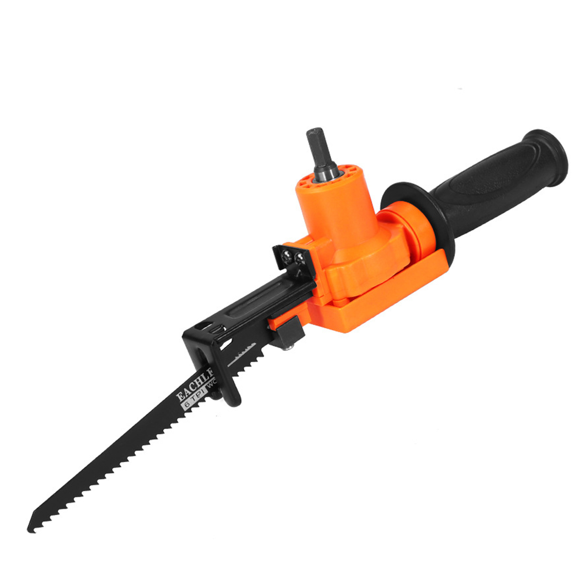 Becornce Reciprocating Saw Adapter Electric Drill Modified Electric Saw Hand Tool Wood Metal Cutter Long Service Life Durability