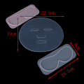 1pc DIY Silicone Reuseable Facial Mask Mold For Fruit Vegetable Mask Machine Maker Clear Mask Mold Tray Mask Making Tool