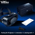 VRG Pro 3D VR Glasses Virtual Reality Full Wide-Angle Screen Visual VR Glasses For 5 to 7 inch Smartphone Eyeglasses Devices