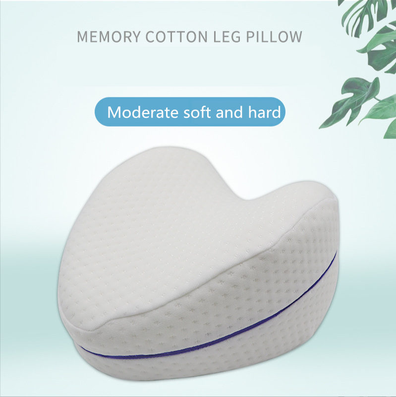 Memory Foam Pillow Pregnancy Body Orthopedic Knee Leg Wedge Foot Cushion for Side Relief Lying Support Cushion Legs Hip Pain