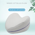 Memory Foam Pillow Pregnancy Body Orthopedic Knee Leg Wedge Foot Cushion for Side Relief Lying Support Cushion Legs Hip Pain