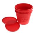 2020 New Popcorn Microwave Silicone Foldable Red High Quality Kitchen Easy Tools DIY Popcorn Bucket Bowl Maker With Lid bowls
