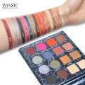 IMAGIC 16 Color 16 Color Shimmer Glitter Eye Shadow Plate Powder Matt Eyeshadow Cosmetic Makeup Professional Multicolor May22
