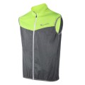 Men Bicycle Jersey Reflective Safety Vest Sportswear Jacket Coat Sleeveless Breathable Windproof Riding Bike Clothing