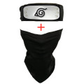 Naruto Men And Women Cycling Riding Mask AKatsuki Cosplay Headband Accessories Halloween Costume Arms Anime Props