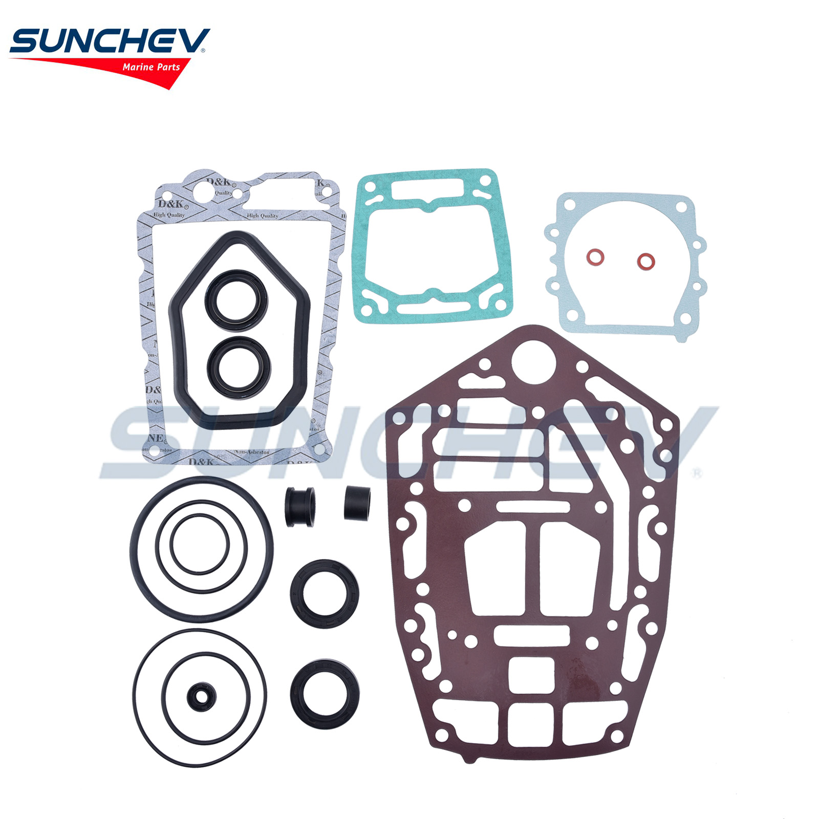Lower Unit Gasket Kit For Yamaha 115hp