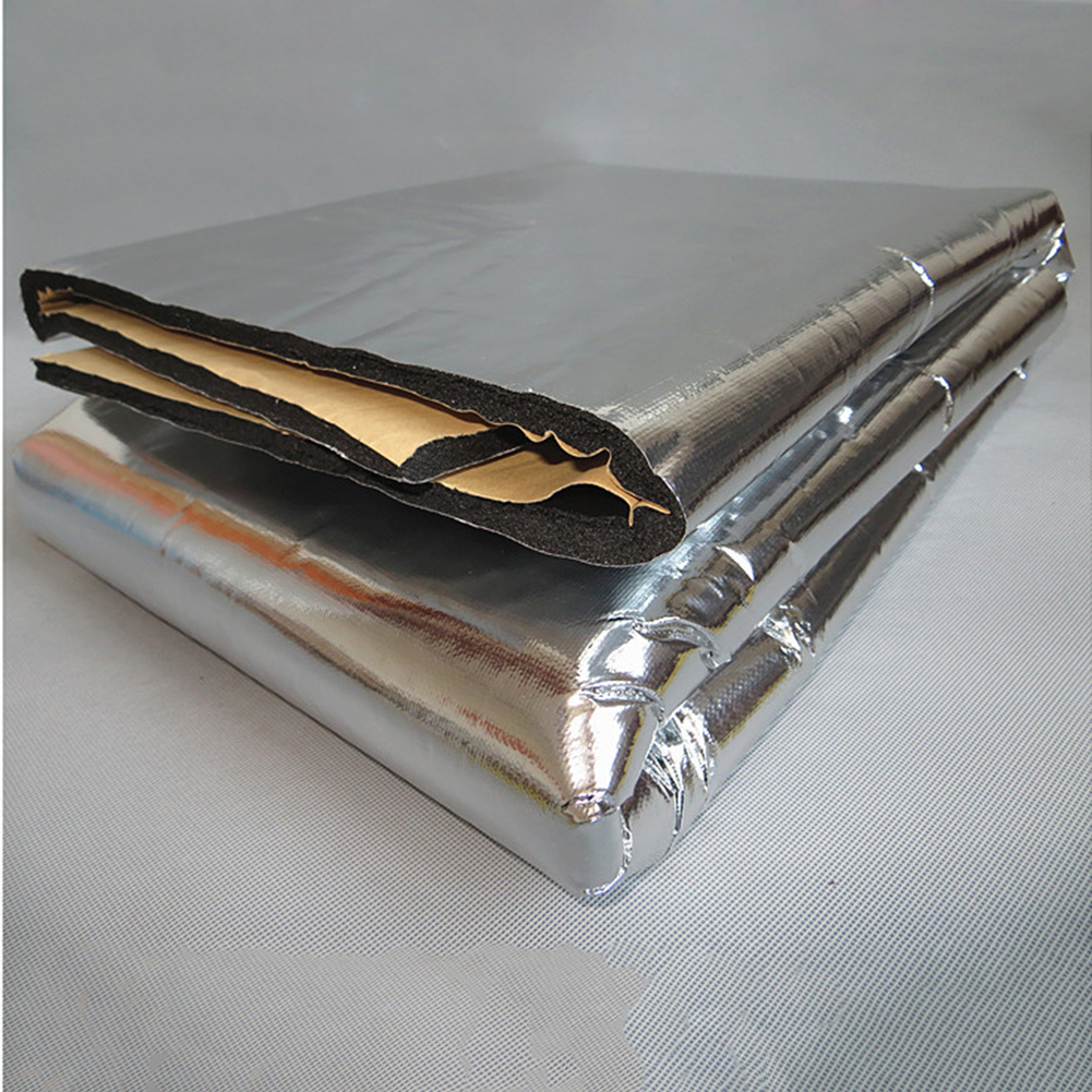 Car Vehicle Hood Engine Thicken Aluminum Foil Sound Heat Insulation Mat Pad 2020