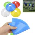 10pcs/set Outdoor Soccer Cones Disc Field Cone Markers Training Agility Sports Sign Dish Football Soccer Training Tools 7