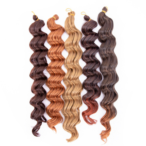 Freetress Deep Water Wave Synthetic Crochet Bulk Hair Supplier, Supply Various Freetress Deep Water Wave Synthetic Crochet Bulk Hair of High Quality