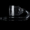 1PCS Aquarium Fish Tank CO2 Diffuser Glass Cup Carbon Dioxide Reactor With Ceramic Disc