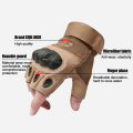 CQB Outdoor Sports Tactical Military Men's Gloves Half Full Finger for Hiking Riding Cycling Gloves Protection Shell Gloves