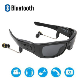 Smart Glasses Sports Camera HD1080P Camera Bluetooth Music Sunglasses Driving recorder Mini Camcorders Glasses Multifunctional