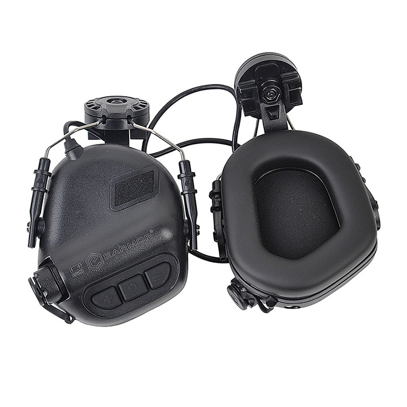 EARMOR M32H Mod3 Tactical Headset & M51 PTT Adapter Set Noise Canceling Headphones for MT FAST ARC Helmet Rail Free Shipping