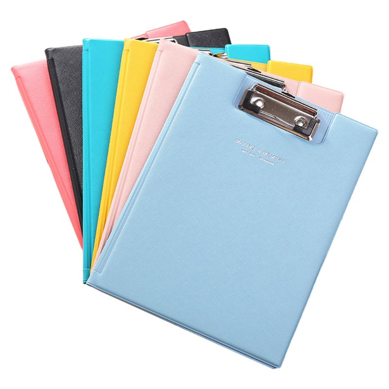 2021 New A5 Waterproof Clipboard Writing Pad File Folder Document Holder School Supply