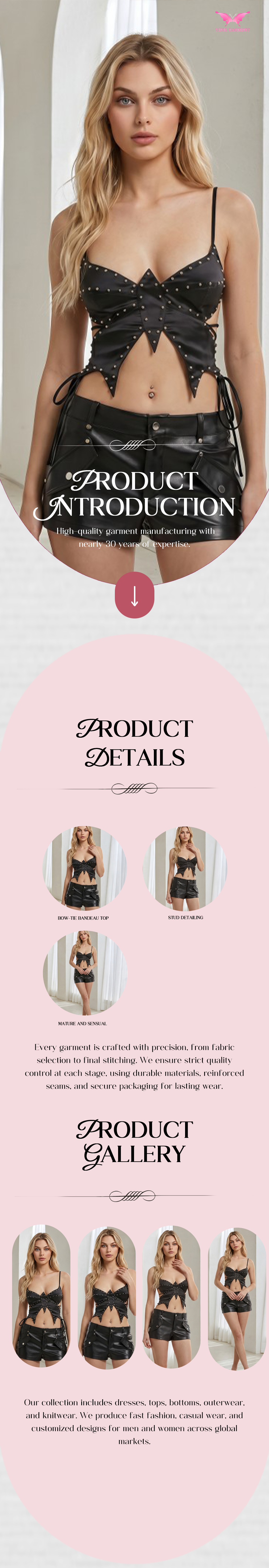 58 bow-tie bandeau top