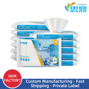 Cooling Mint Wipes for Summer Refresh