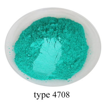 #4708 Green Blue Pearl Powder Pigment DIY Dye Colorant for Soap Nail Decoration Painting Car Arts Crafts 50g Mineral Mica Powder