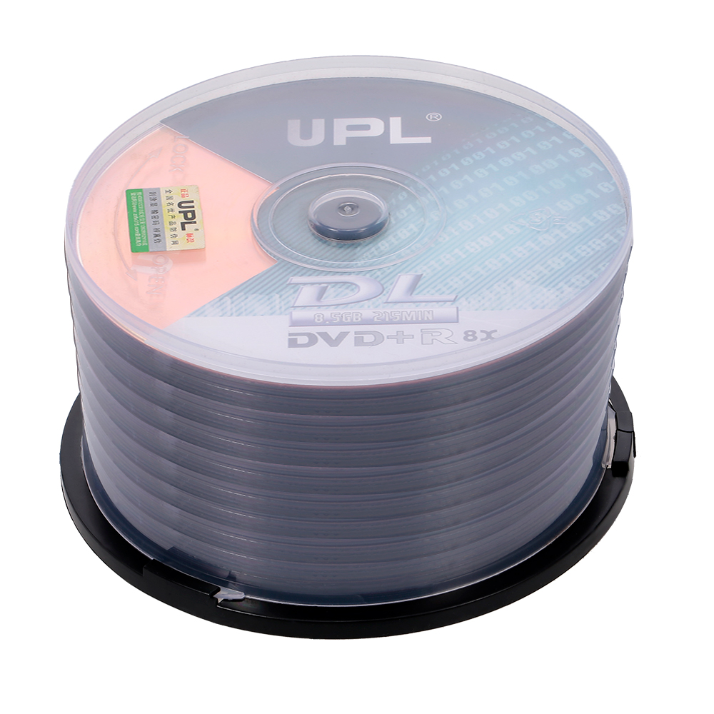 10PCS 215MIN 8X DVD+R DL 8.5GB Blank Disc DVD Disk For Data & Video Supports up to 8X DVD + R DL recording speeds