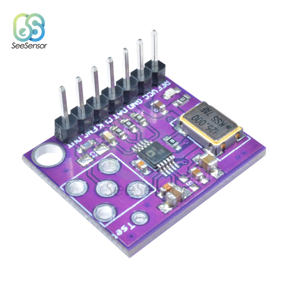 2.3-5.5V AD9833 Programmable Microprocessors Signal Generator Module STM32 STM8 STC Microcontroller Sine Square Wave DDS Monitor