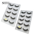 YSDO Lashes 5 pairs eyelashes natural long 3d mink lashes makeup full strip lashes faux cils mink eyelashes false eyelashes G806