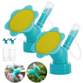2PCS Gardening Sprinkler Portable Watering Can Nozzle Indoor 2In1 Plastic Sprinkler Irrigation Shower Head Garden Tool