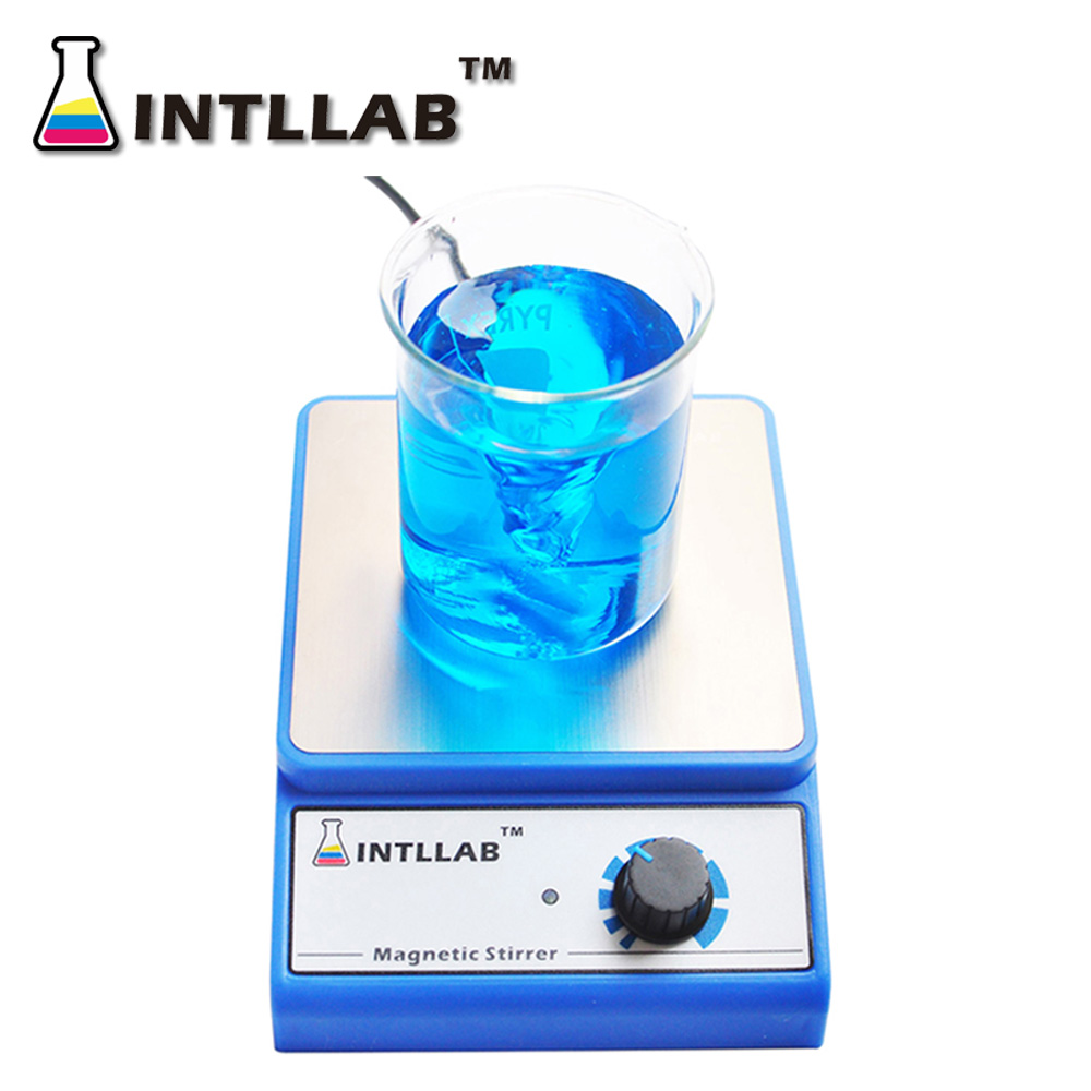 INTLLAB Magnetic Stirrer Magnetic Mixer with Stir Bar 3000 rpm Max Stirring Capacity: 3000ml